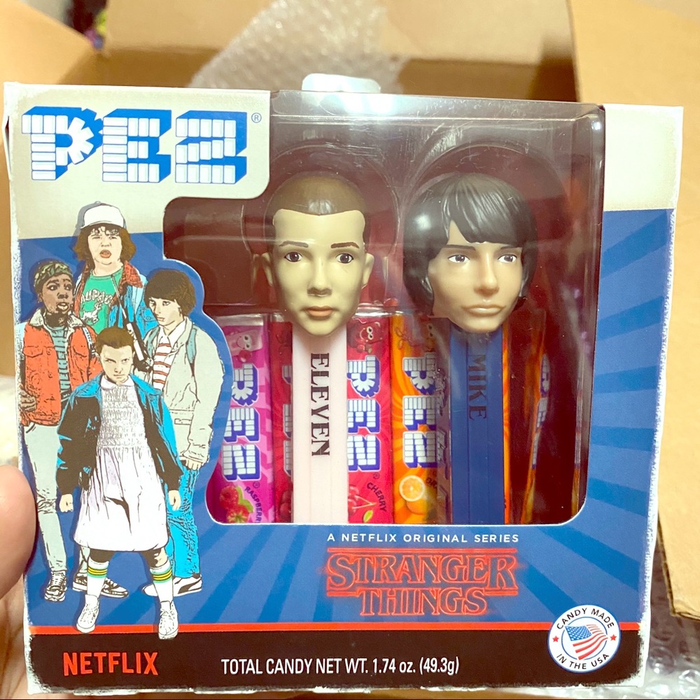 Stranger Things Pez Collectibles